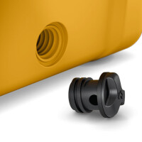 Glacière isotherme et passive 19 l - jaune