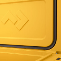 Glacière isotherme et passive 19 l - jaune