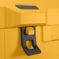 Glacière isotherme et passive 19 l - jaune