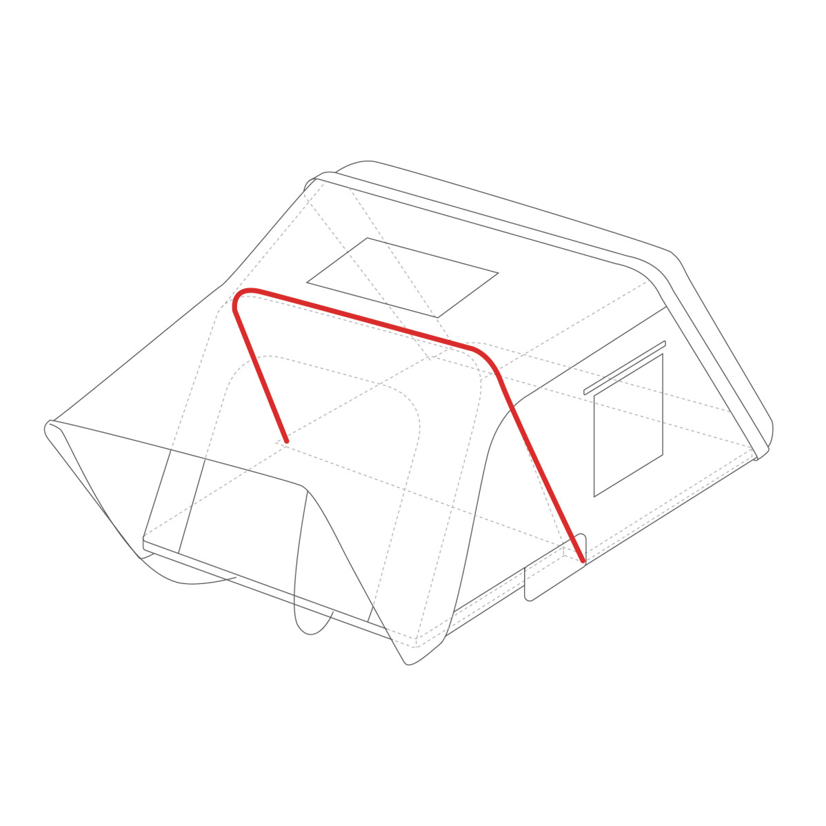 Skycamp 3.0 U-Bogen Aluminium