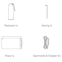 Pare-vent pour auvent (Skycamp 3.0 / Mini / X-Cover)