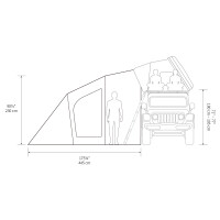 Skycamp 3.0 Tente annexe Plus