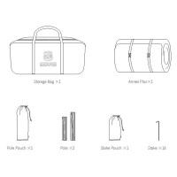 Skycamp 3.0 Tente annexe Plus