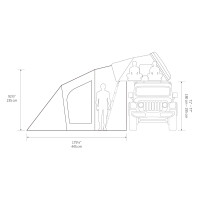 Skycamp 3.0 Tente annexe Plus