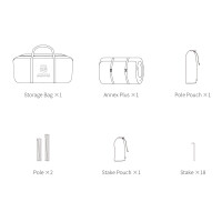 Skycamp 3.0 Tente annexe Plus