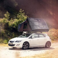 Skycamp - 2.0 Tente de toit auto à coque rigide noire