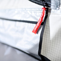 Adventure 140 Tente de toit gris incl. filet de rangement