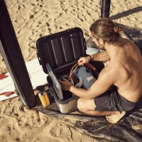 Rangement dur portable, 50 l, couleur Slate