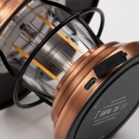 BAREBONES LANTERNE EDISON MINI CUIVRE - 2AA/USB