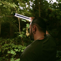 Campwerk Lampe de Camping LED RGB avec Powerbank IP68