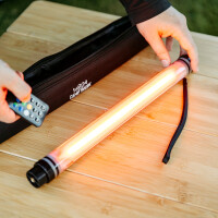 Campwerk Lampe de Camping LED RGB avec Powerbank IP68