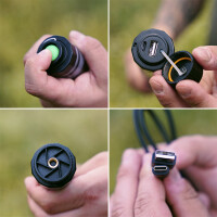 Campwerk Lampe de Camping LED RGB avec Powerbank IP68