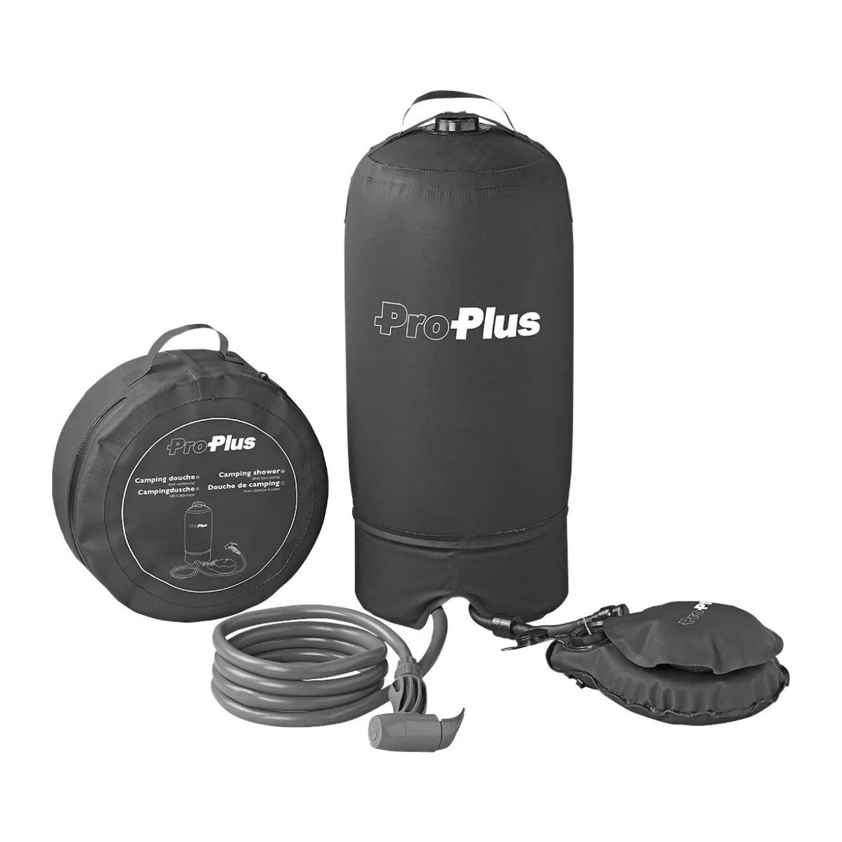 PAT Douche de Camping 11 Litres avec Pompe à Pied