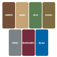 Erker de cuisine avec voile dombrage - acier inoxydable - UMBER