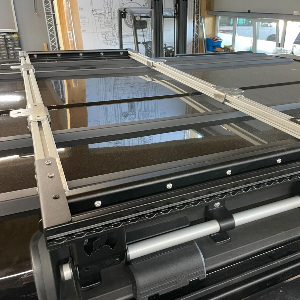 Porte-bagages transversal