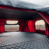 Tente de toit hybride TEDPop à double déploiement