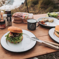 Campwerk Ensemble Vaisselle Émaillée