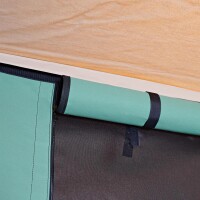 Cloison pour lespace de couchage dans la remorque-tente 3Dog, Gris